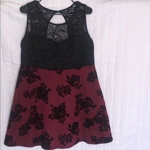 Plus size skater dress